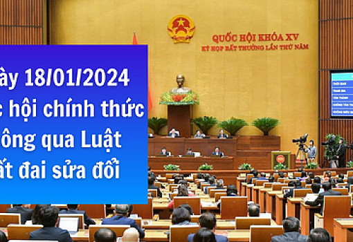 Những điểm mới quan trọng trong luật đất đai sửa đổi